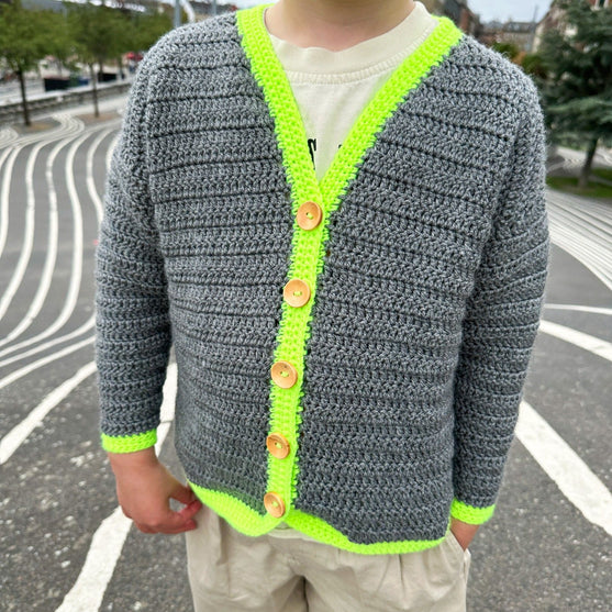

Contrast Cardi - Kindervest
3