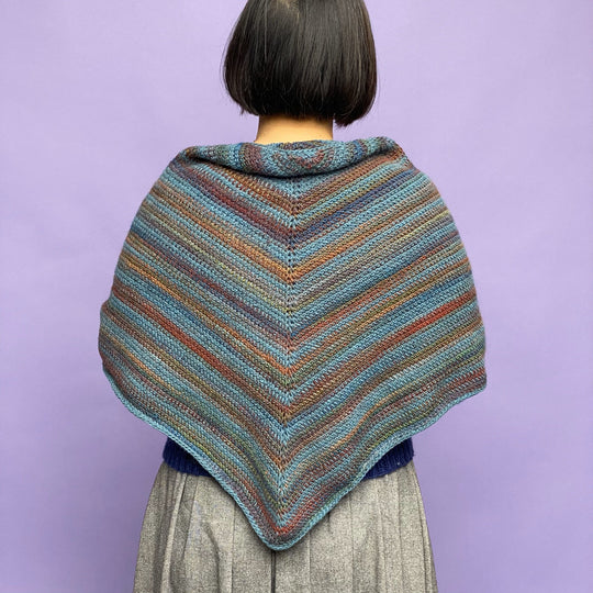 Jasmin - Sjaal in tunisch haken