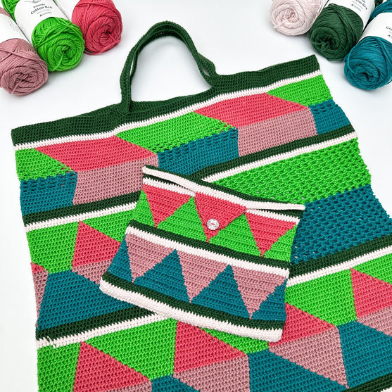 

Retro - Tote Bag en Buidel
4