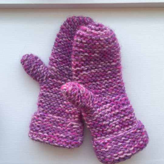 Ultra Easy Garter Stitch Mittens - Wanten
