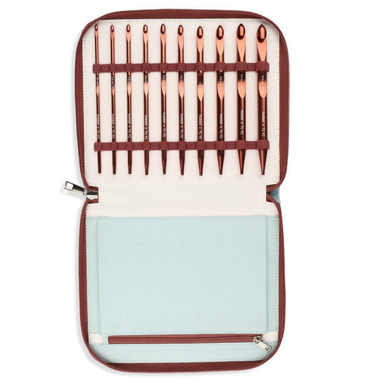 

Verwisselbare Tunische haaknaaldenset - Hobbii X TL Yarn Crafts
1