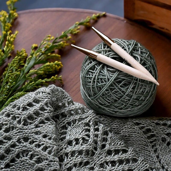 

Bamboo Verwisselbare Rondbreinaalden - KnitPro
5