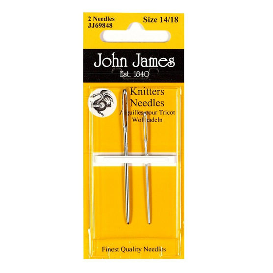 

Breinaald / stopnaald 2 stuks - John James
1