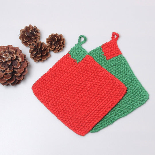 Kerstpannenlappen