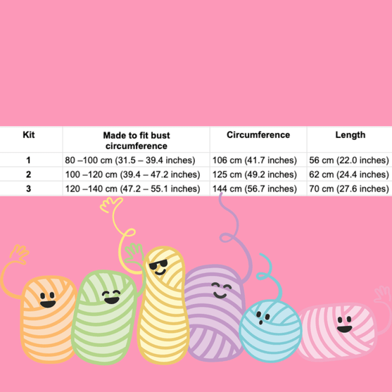 

#EasySummerCardiKAL: Mystery knit-along kit - Friends
5