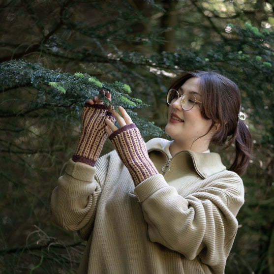 

2e adventszondag - Haken - Kaleidoskope - Vingerloze handschoenen
2