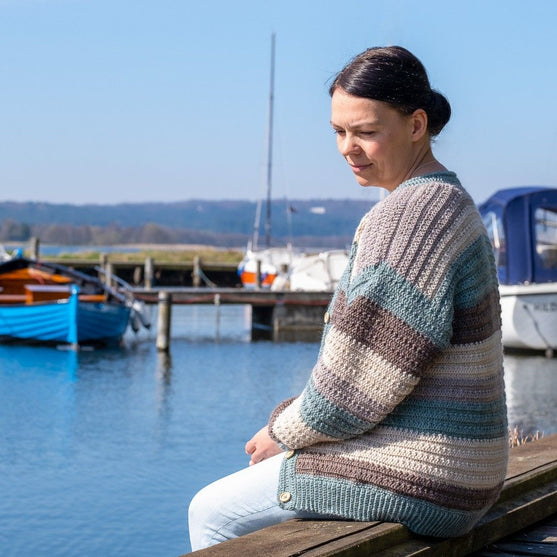 

Comfy Stripie Cardi - Vest
1