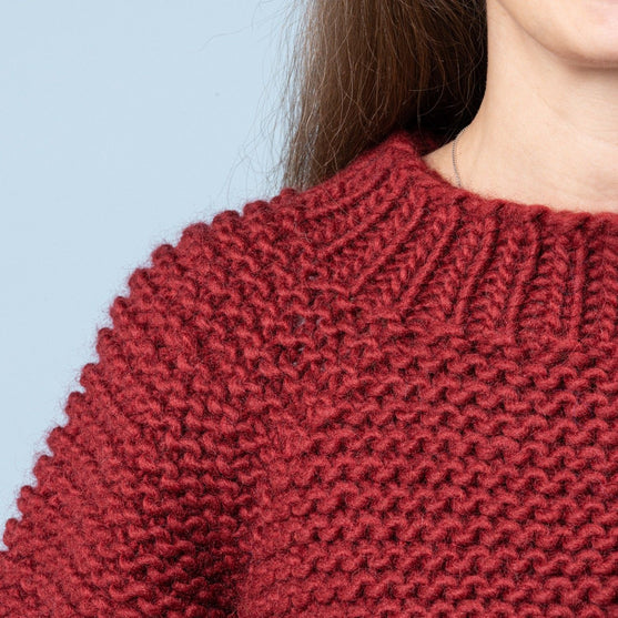 

Ditte - Sweater in ribbelsteek
3
