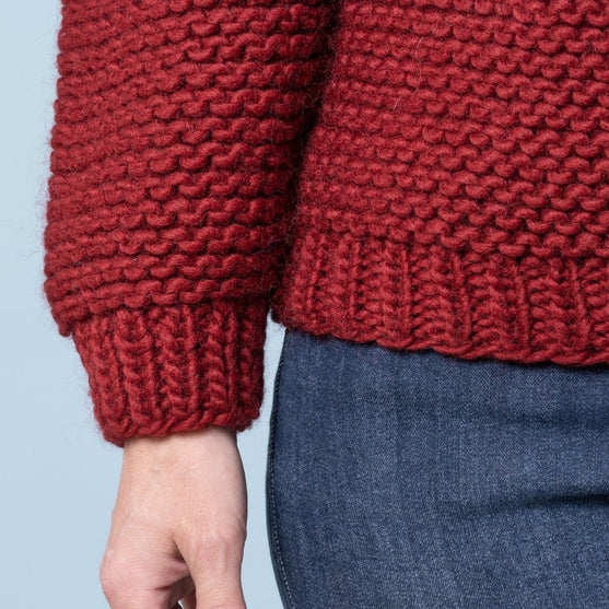 

Ditte - Sweater in ribbelsteek
4
