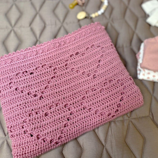 Lovely Hearts Bamboo - Babydeken