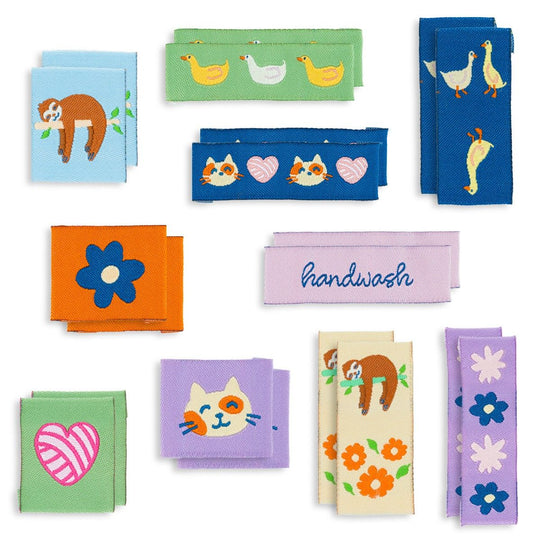 Labels met motieven - Hobbii
