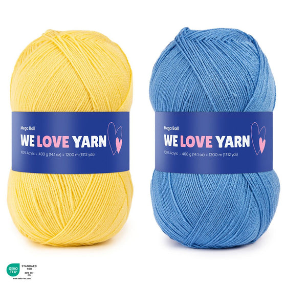 

Mega Ball 400 g - We Love Yarn
1