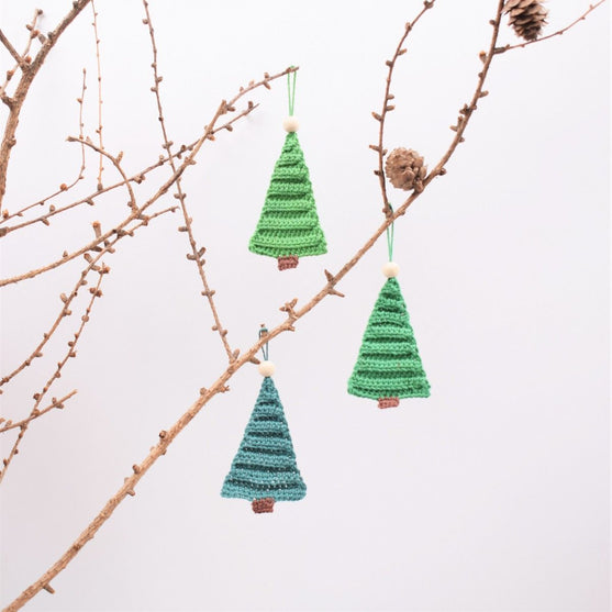

Kerstboompjes om op te hangen
3