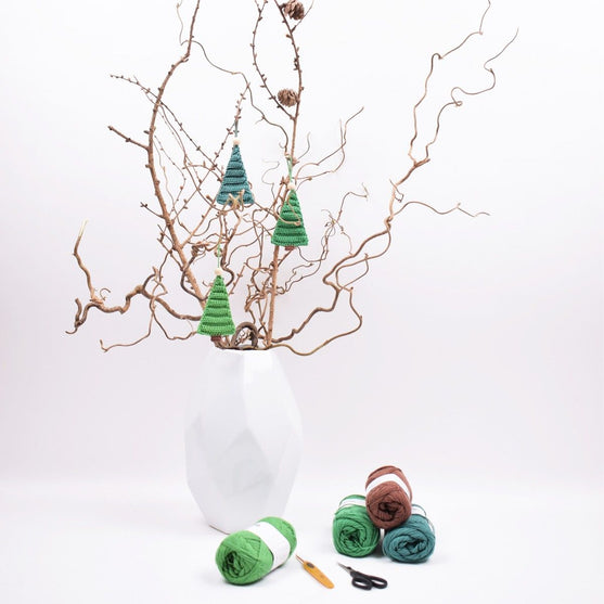 

Kerstboompjes om op te hangen
1