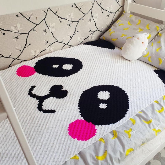 Kawaii Panda - Deken
