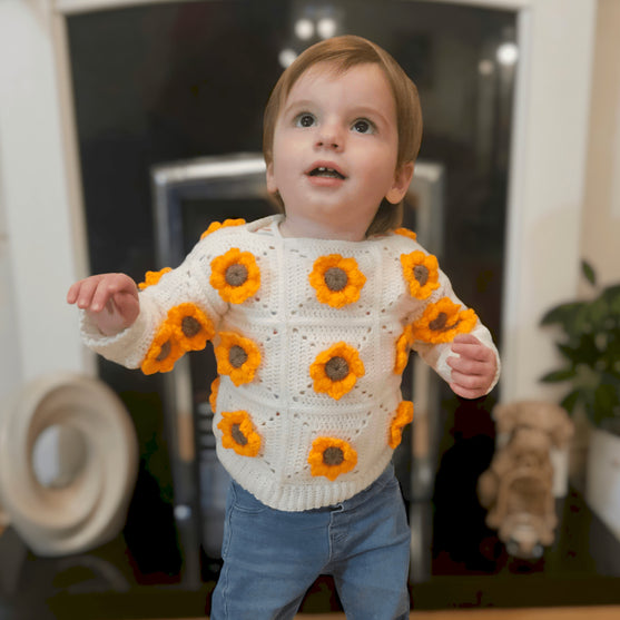 

Bloemenkind - Kindertrui
1