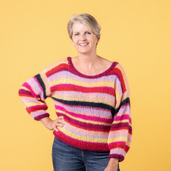 

Pia - Trui - Pink Collection
1