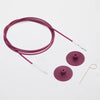 

Swivel kabel - Purple - KnitPro
1