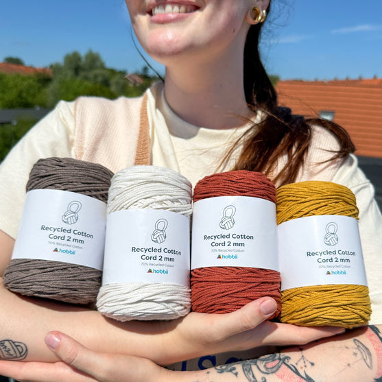 

Recycled Cotton Cord (2 mm) - Hobbii
3