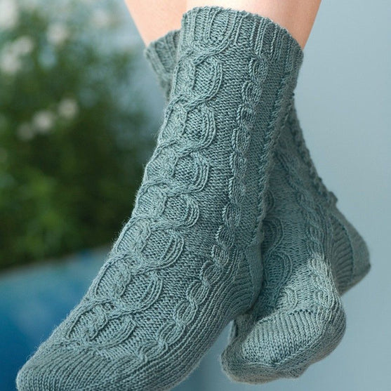 

Sokken met Italiaanse opzet
1