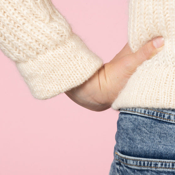 

Skyler - Trui in patentsteek
4