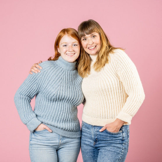 

Skyler - Trui in patentsteek
9