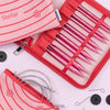 

Stellar verwisselbare rondbreinaaldenset Deluxe - Coral - Hobbii
2