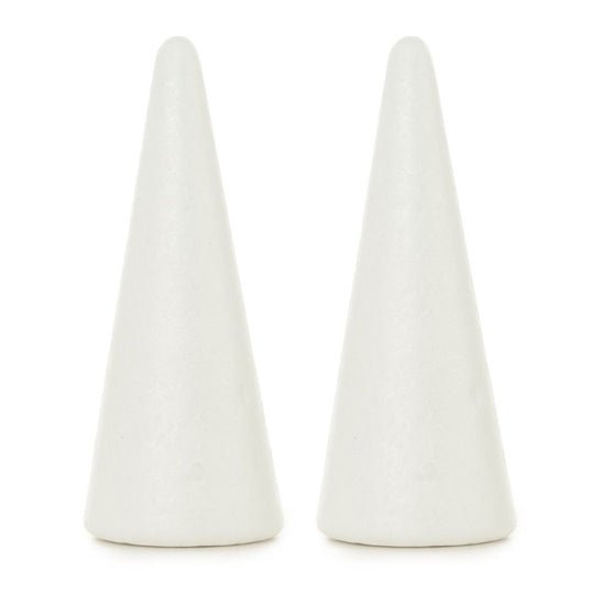 Piepschuim kegels - 2 st. - Hobbii
