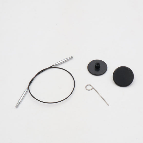 

Swivel Thin & Flex kabel - Black - KnitPro
4