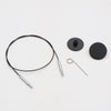 

Swivel Thin & Flex kabel - Black - KnitPro
5