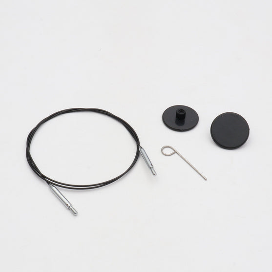 

Swivel Thin & Flex kabel - Black - KnitPro
3