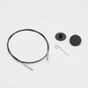 

Swivel Thin & Flex kabel - Black - KnitPro
6