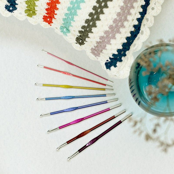 

Zing set met 9 haaknaalden - KnitPro
6