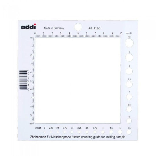 Breimaatje met Naaldenmeter - addi