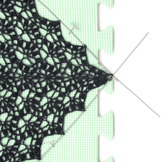 

Pennen voor Lace Blocking - KnitPro
2