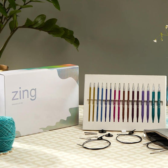 

Zing verwisselbare rondbreinaaldenset - Melodies of Life - KnitPro
4
